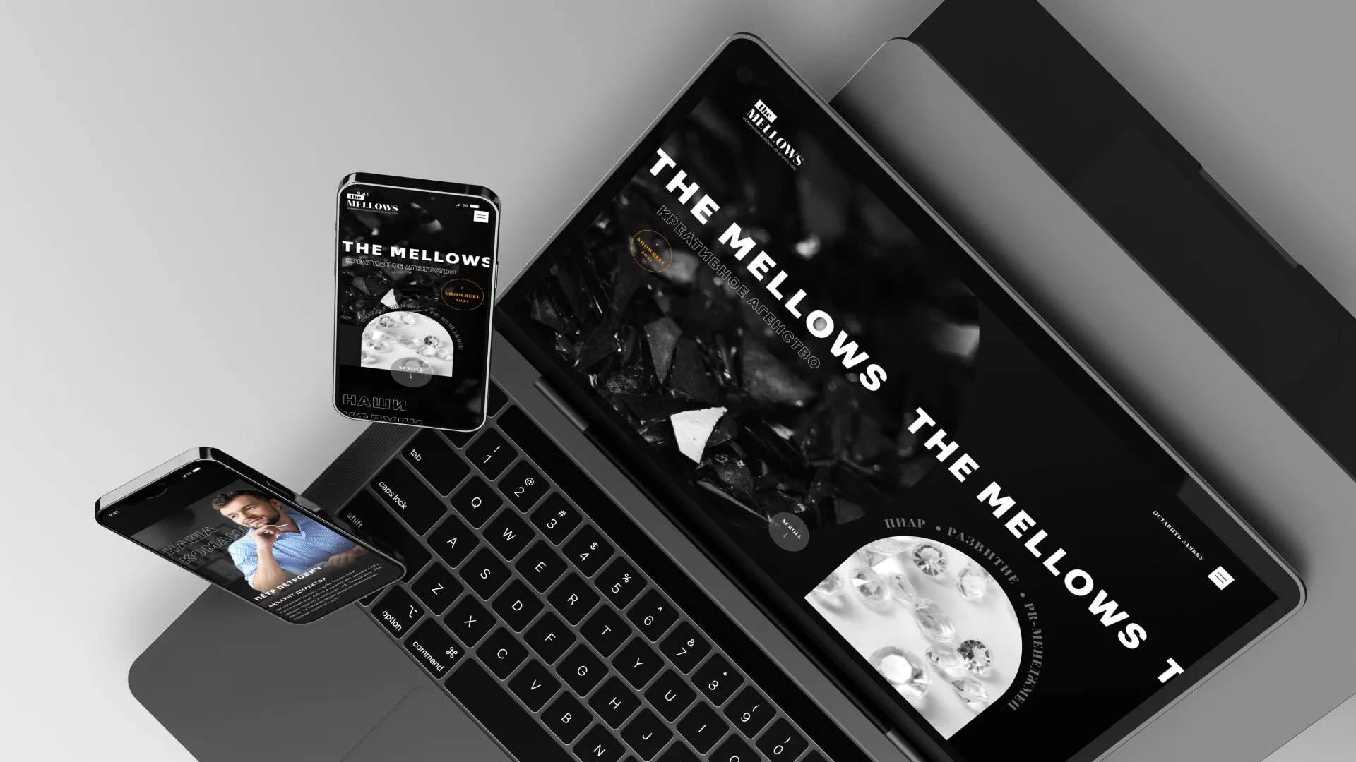 Разработка сайта креативного агентства «The Mellows» в Верхней Салде