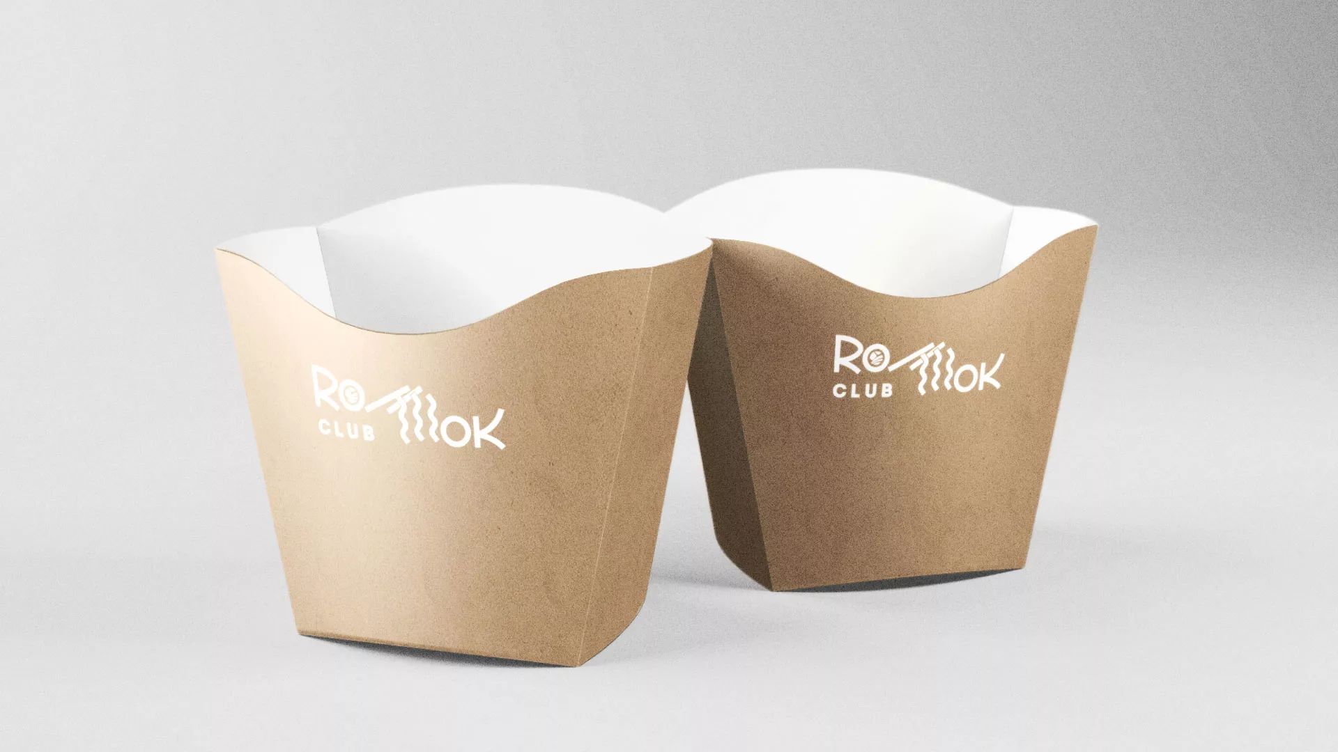 Создание логотипа суши-бара «Roll Wok Club» в Верхней Салде