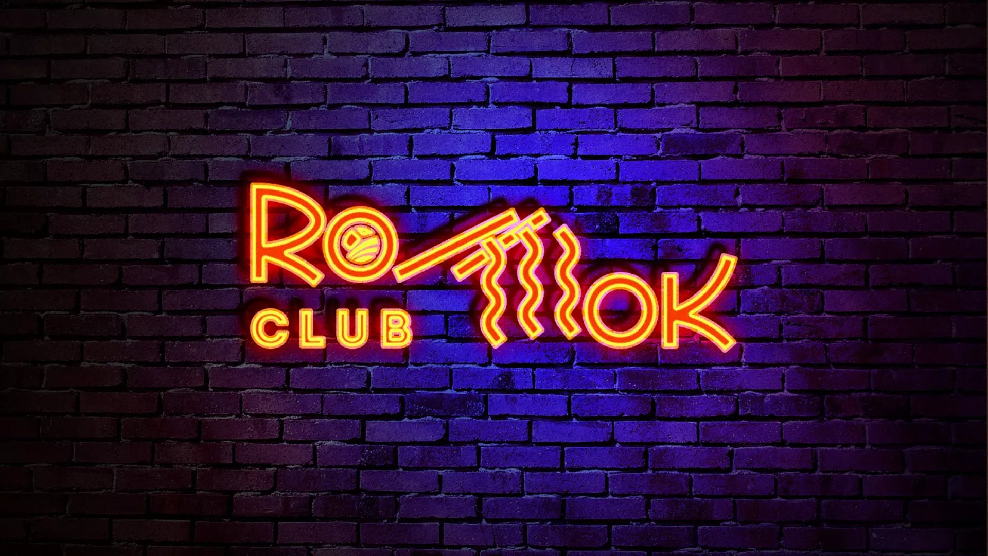 Разработка интерьерной вывески суши-бара «Roll Wok Club» в Верхней Салде