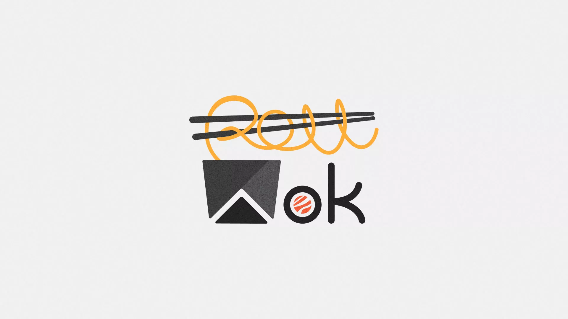 Разработка логотипа в Верхней Салде для суши-бара «Roll Wok Club» Разработка логотипа в Верхней Салде для суши-бара «Roll Wok Club»